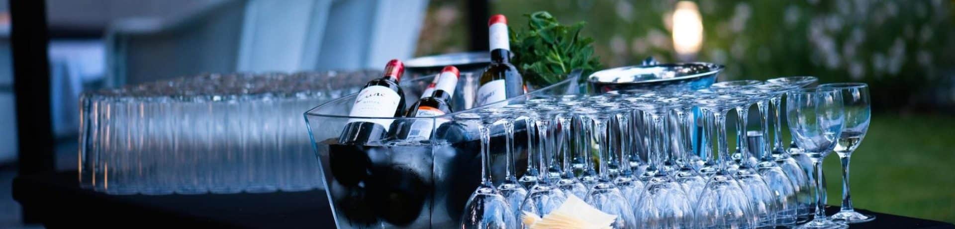 Catering De Lisi team preparing food for events and celebrations