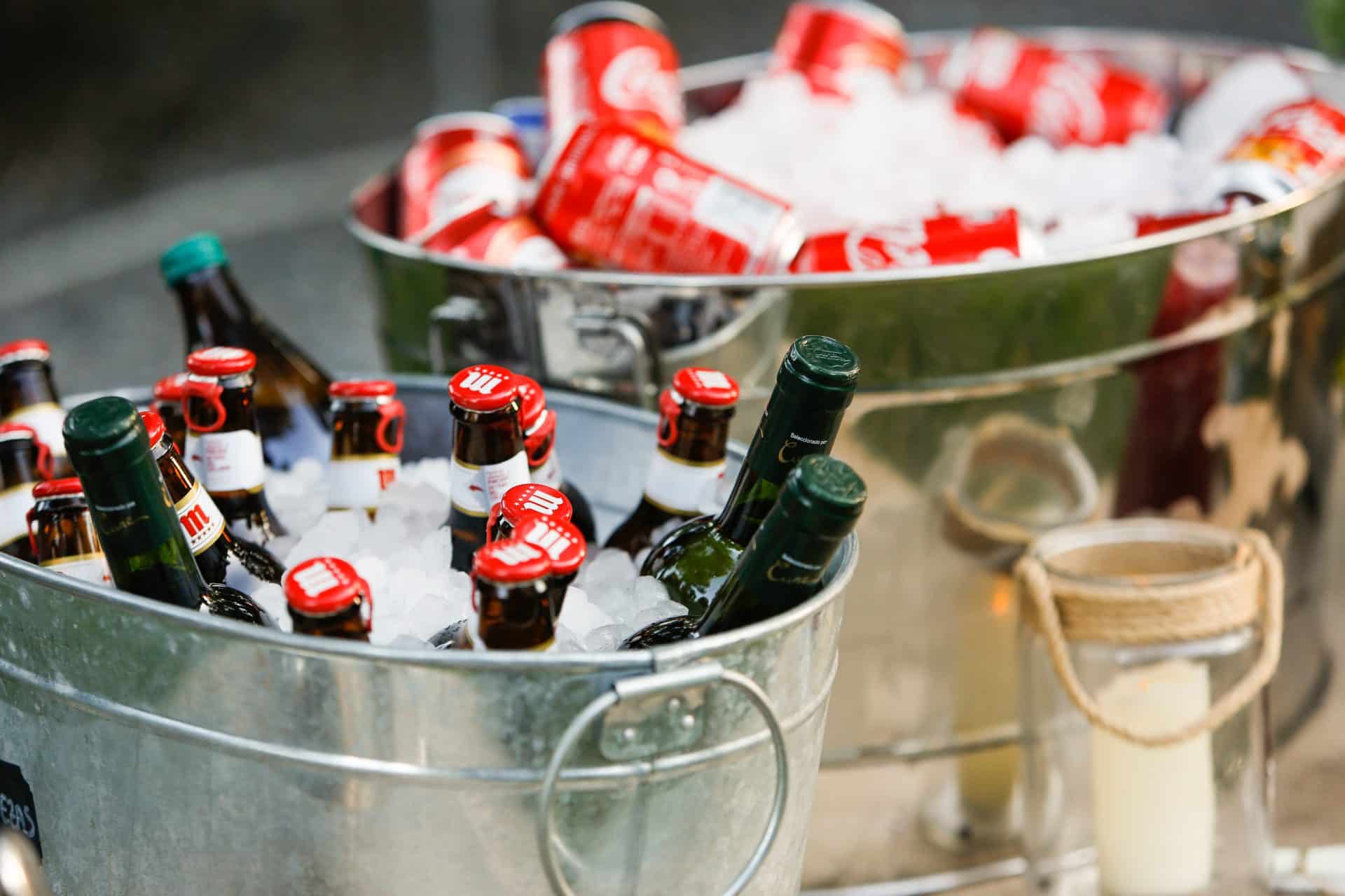 BARRA DE BEBIDAS DURANTE EL EVENTO