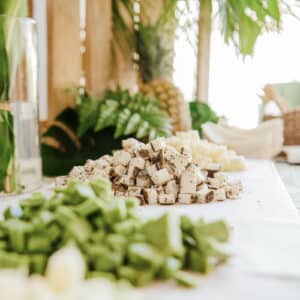 mesa de aperitivos