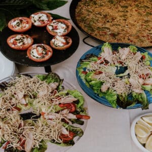 buffet arroces y ensaladas