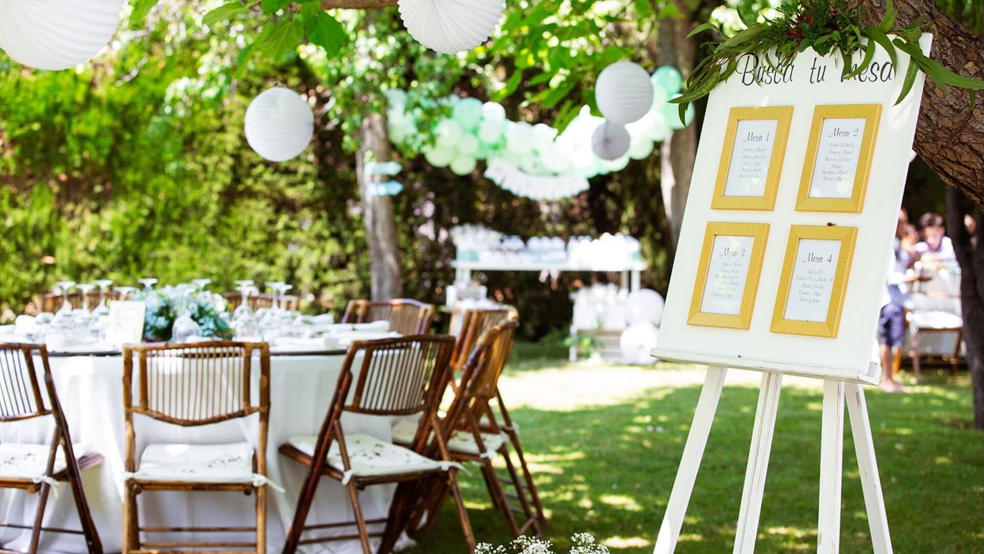 Decoración de un evento