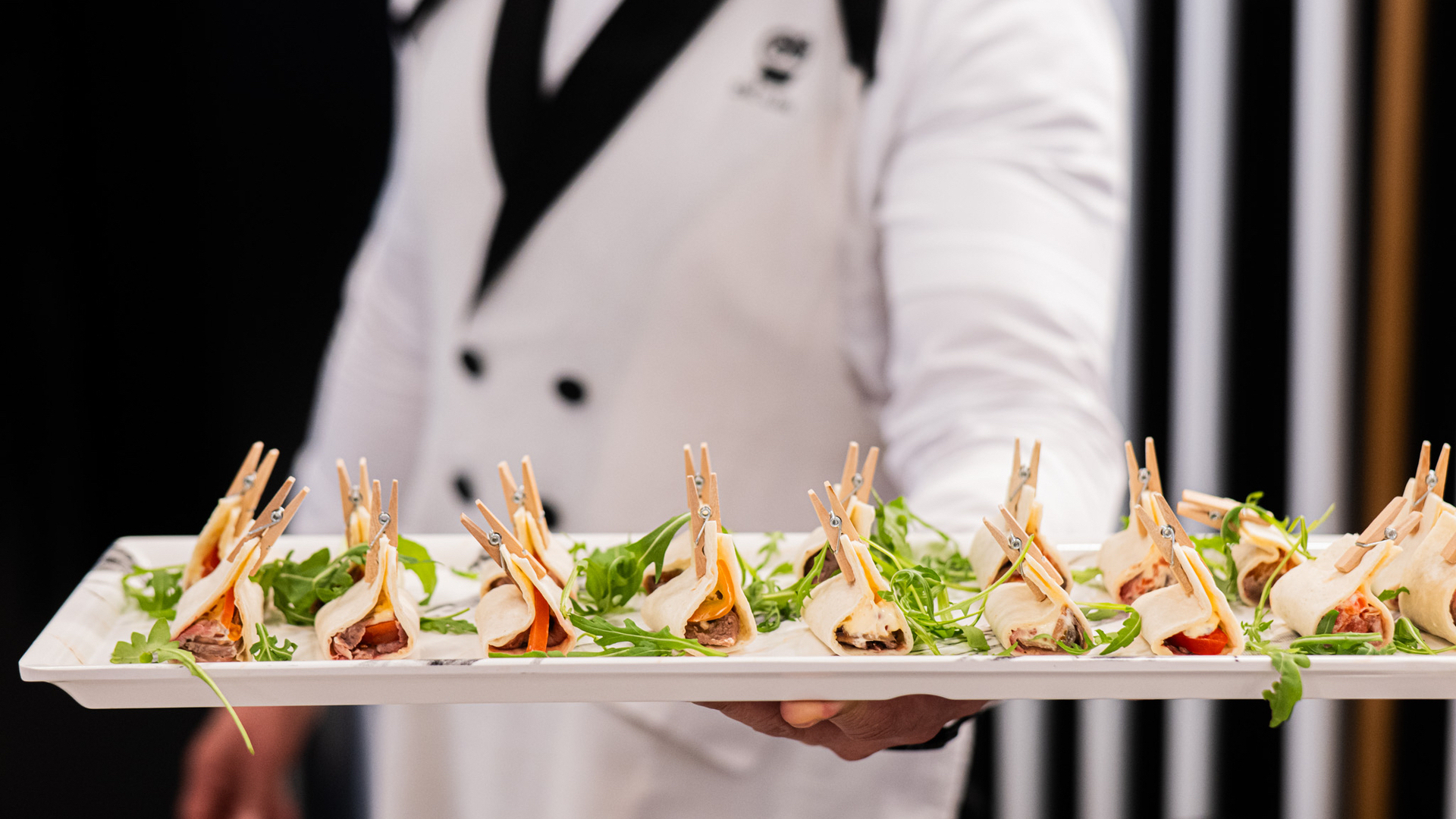Barra de bebidas en un evento